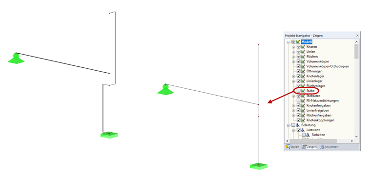 Displaying with or Without Members