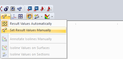 Setting Result Values Manually