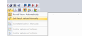 Setting Result Values Manually