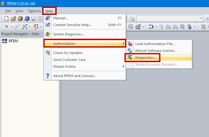 Creating Diagnostics File