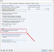 Detail Settings in RF-/STEEL EC3