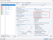 Default Setting for Load Combinations