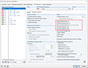 Default Setting for Load Combinations