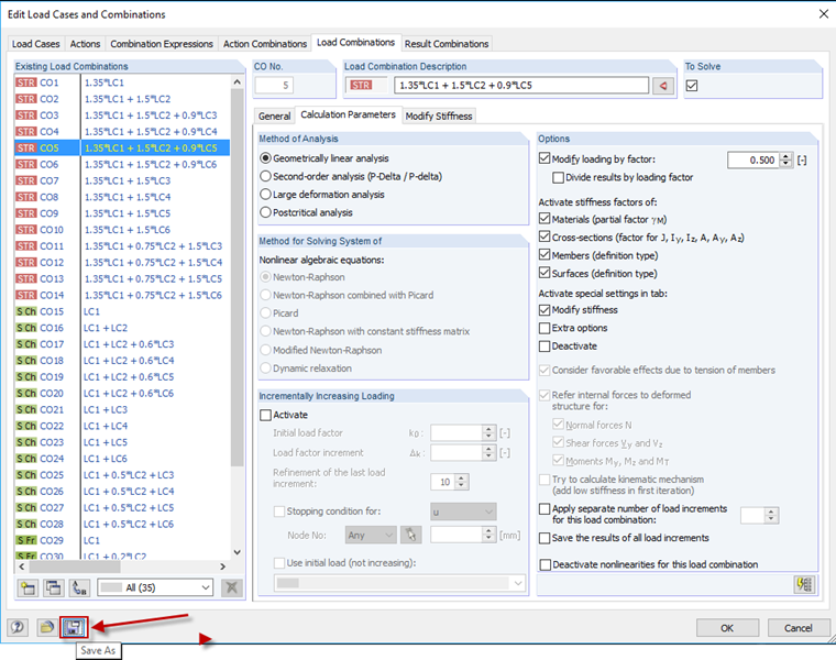 Saving Combination Scheme
