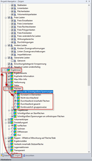 Distribution of Internal Forces/Stresses in RFEM