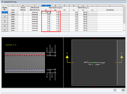 Window "1.4 Longitudinal Reinforcement" with Setting of Concrete Cover