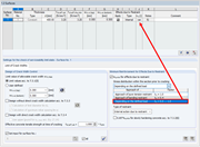Input Window "1.3 Surfaces" with Setting for "Limit of Crack Widths"