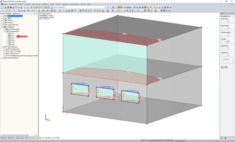 Loads Distributed on Main Structure