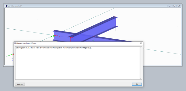 Note Regarding Incorrectly Defined Scissor Hinges