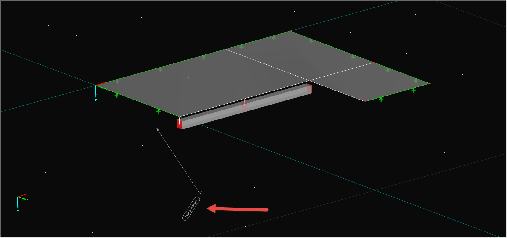 Comment Created via COM Interface