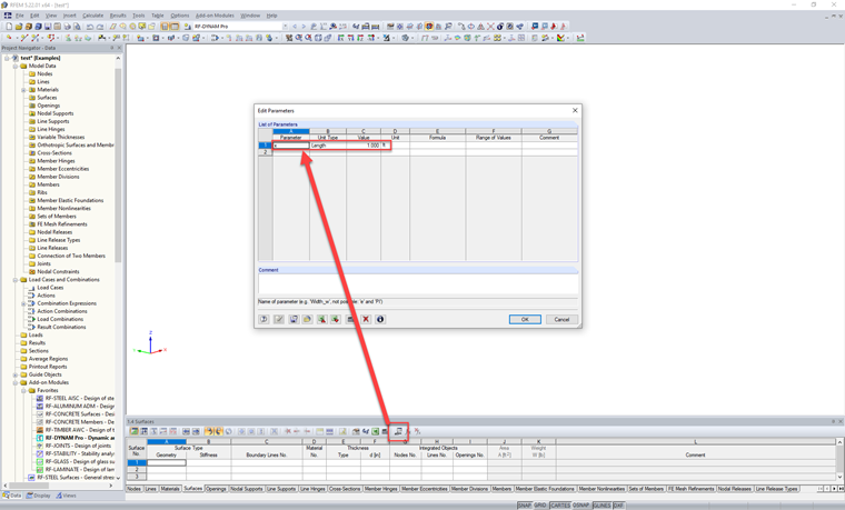 Parameter Definition