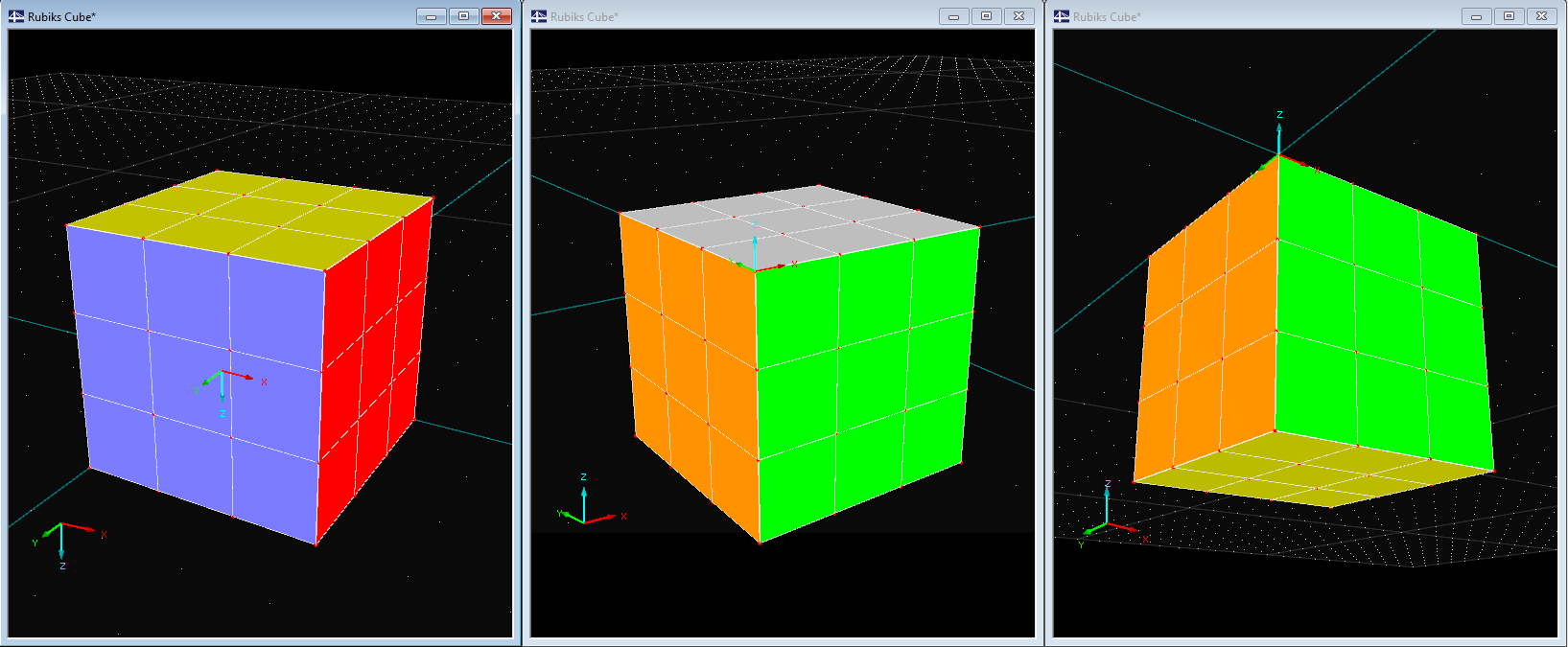 Orientation of Coordinate System After Rotating View