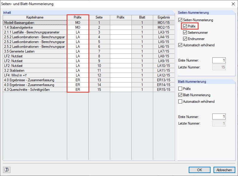 Advanced Detail Settings