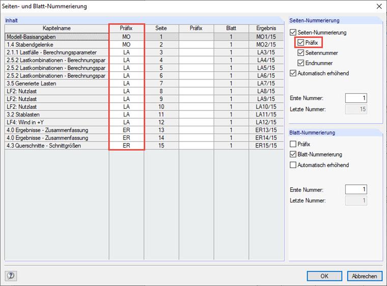 Advanced Detail Settings