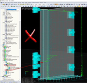 Incorrect Setting of Result Diagram for Nonlinear Support Reactions