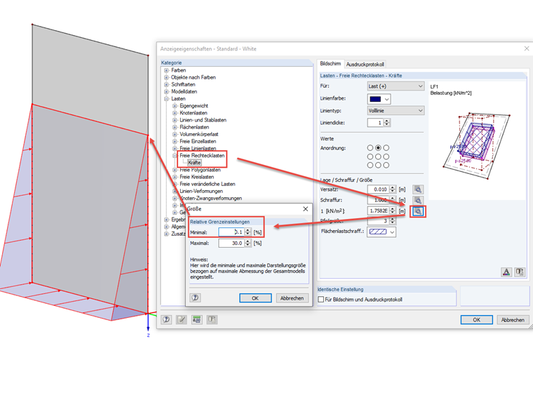 Adjusting Relative Limit Settings