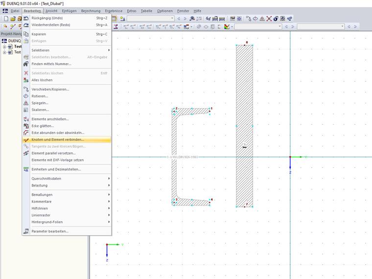 Connecting Node and Element