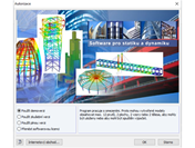 The demo version can contain at most 12 members, 2 surfaces, 2 patterns, or 2 solids to be able to calculate and save a model.