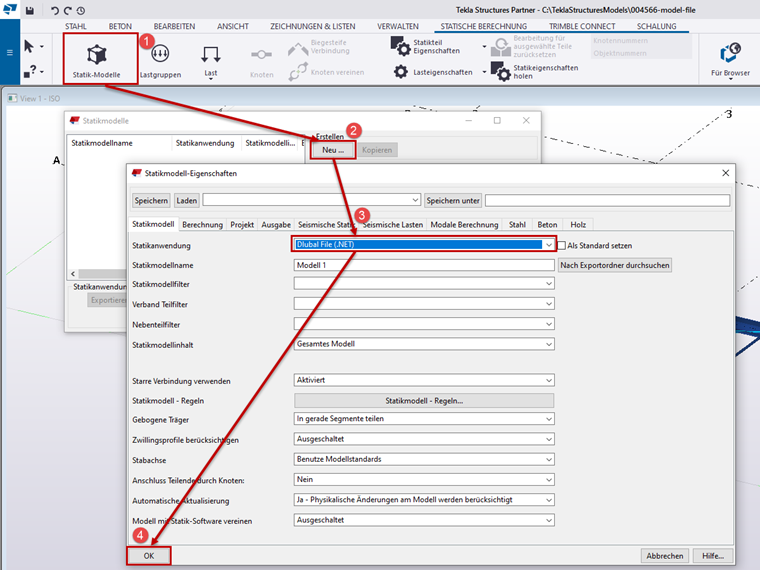 Creating Structural Model