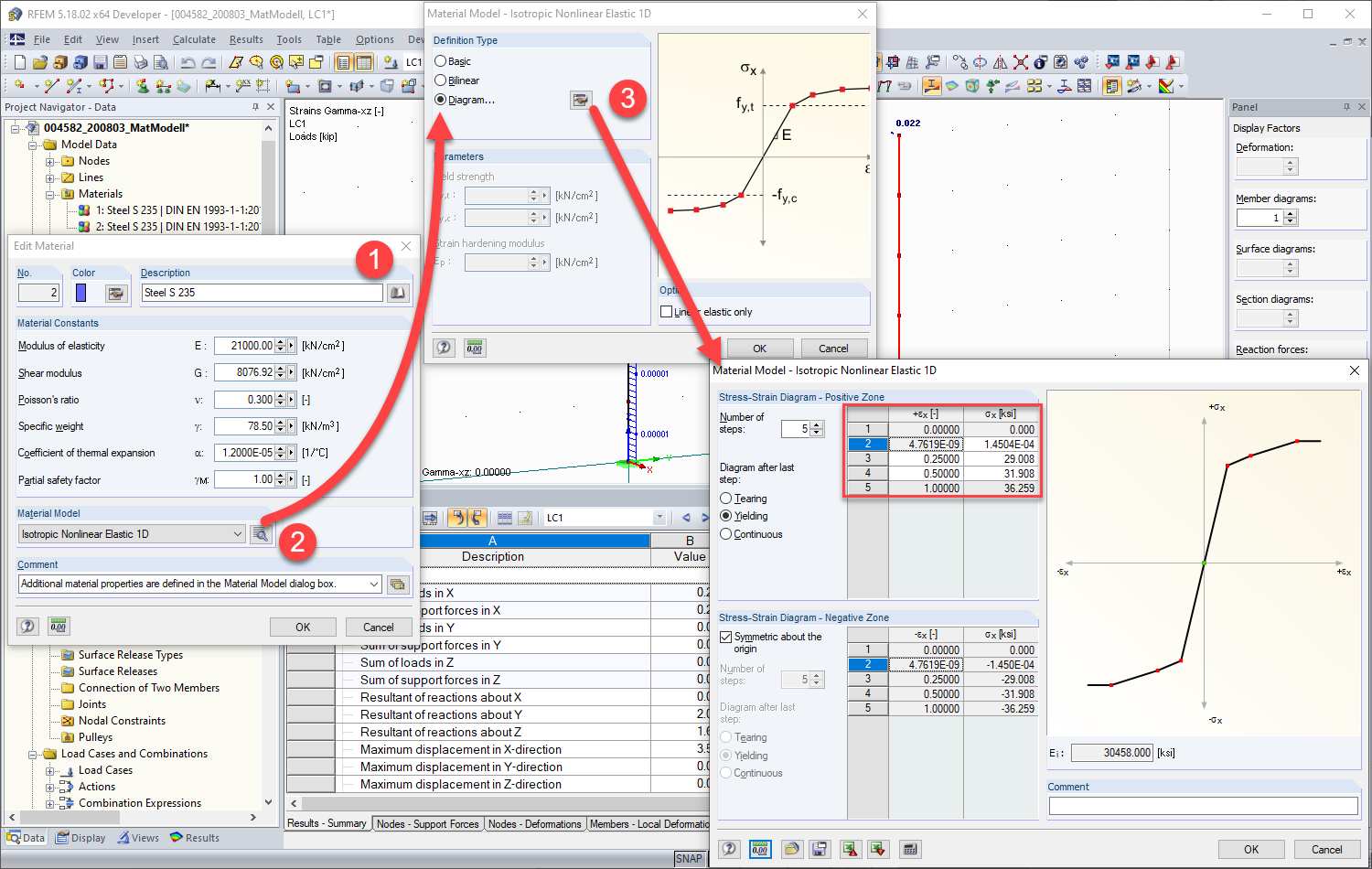 Creating Material Model - Correct Process