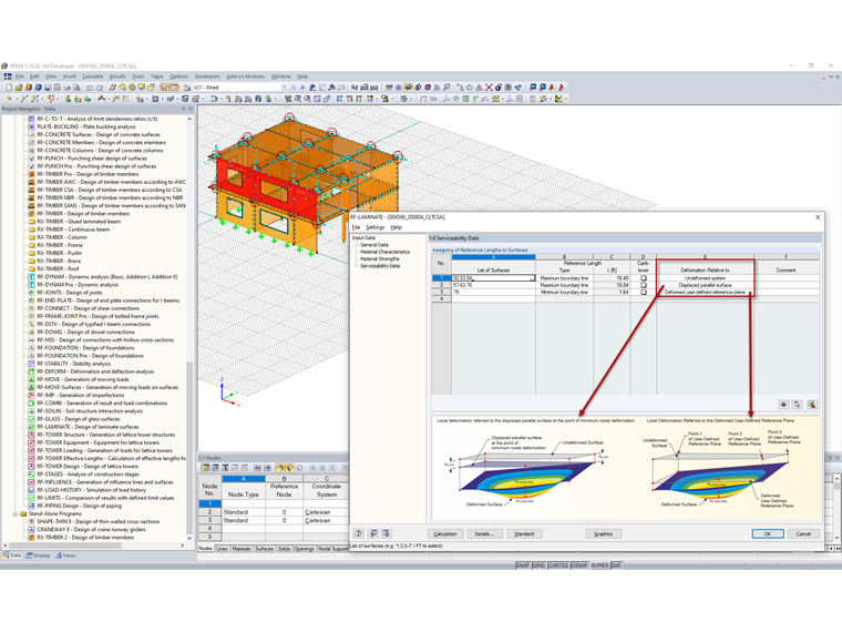RF-LAMINATE - Window 1.6 Serviceability Data