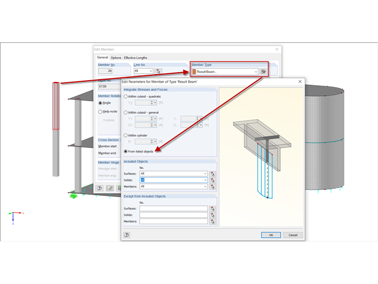 Result Beam | Input Parameters