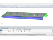Nodal Support on Members 1 and 2
