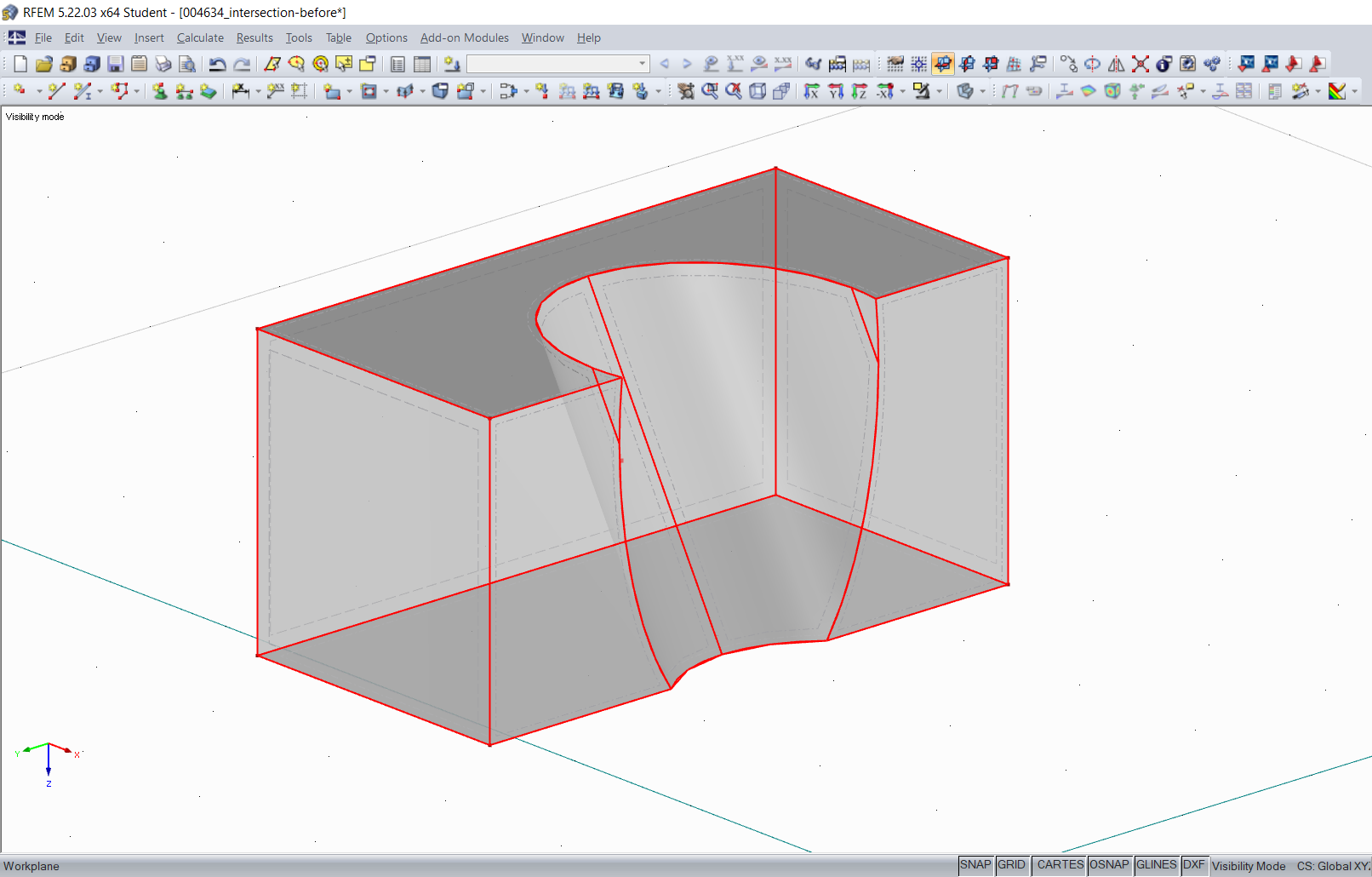 New Solid with Intersection