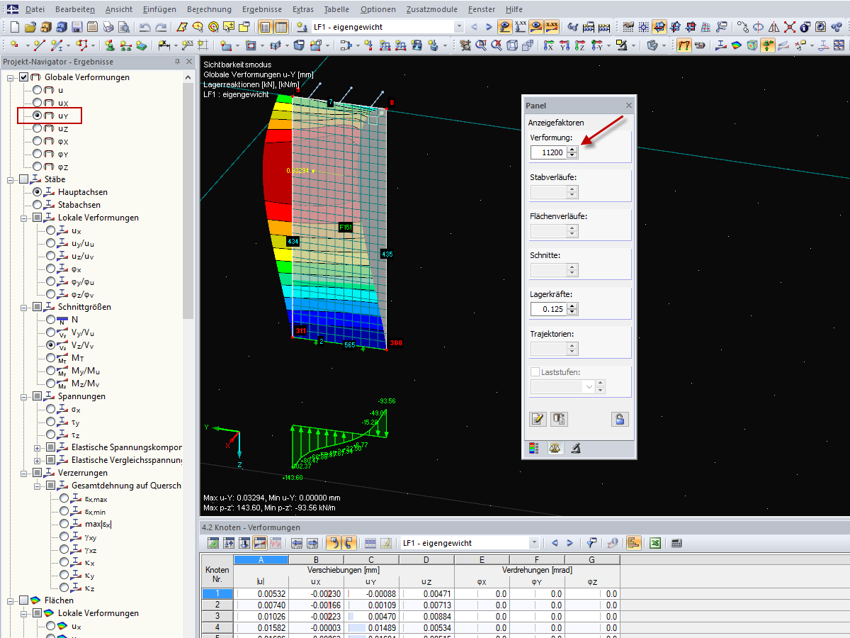 Horizontal Deformation of Wall Pillar