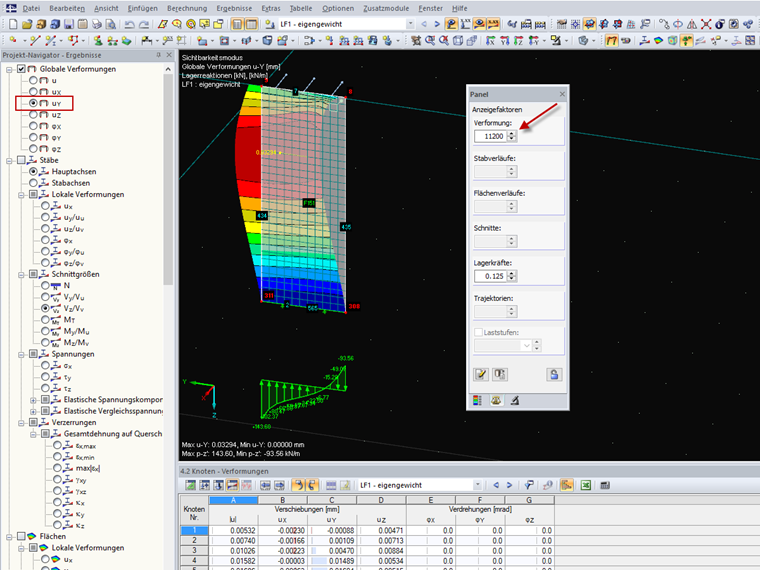 Horizontal Deformation of Wall Pillar
