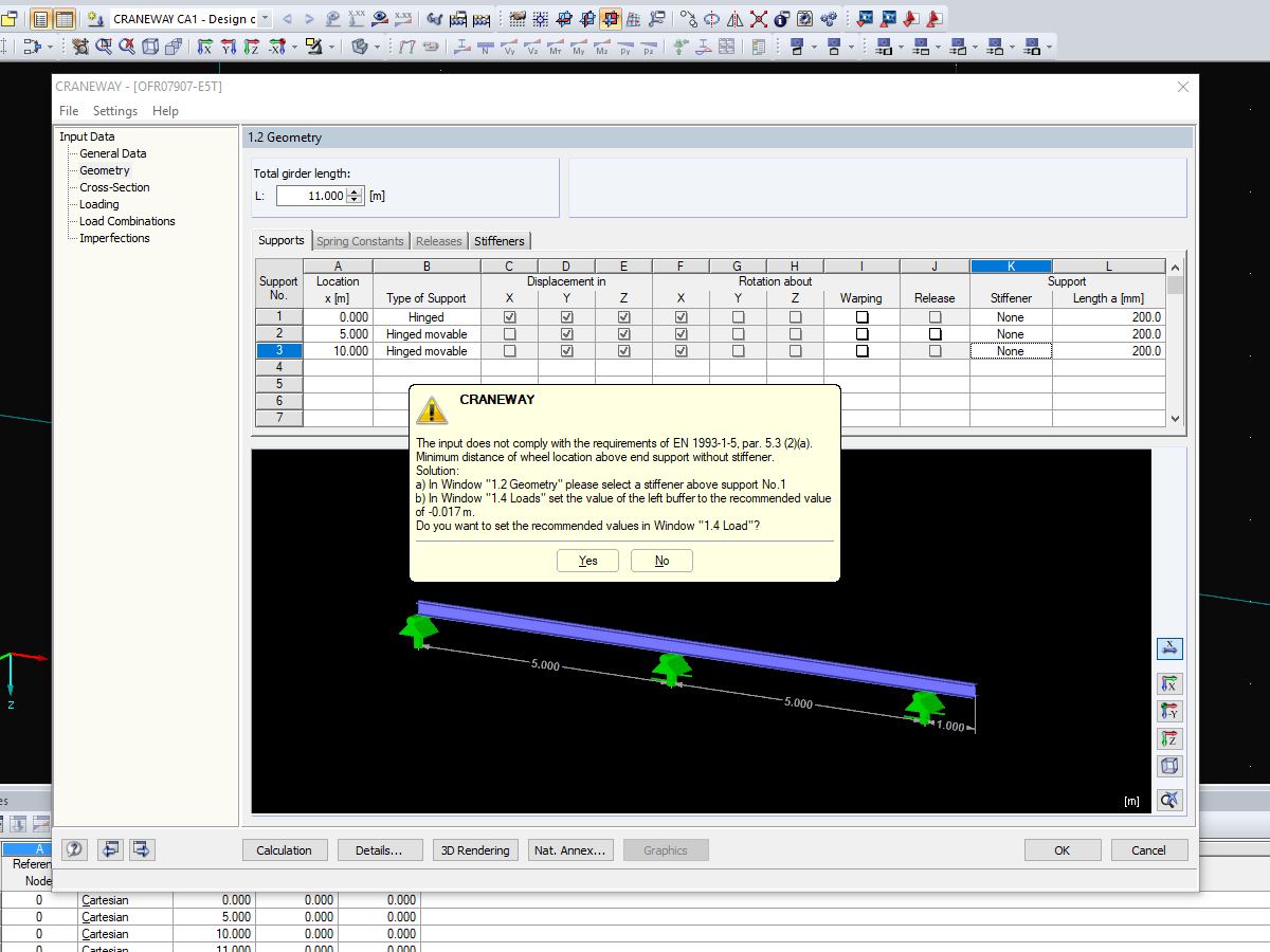 Note on Minimum Distance of Wheel Location Above End Support Without Stiffener