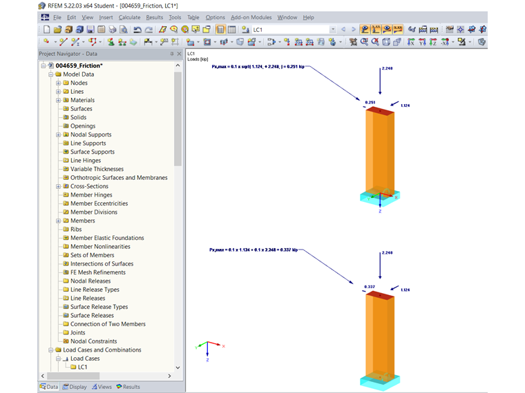 Structure Calculated with both Options
