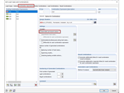 Tab "Combination Expressions" with Option for Favorable Permanent Load