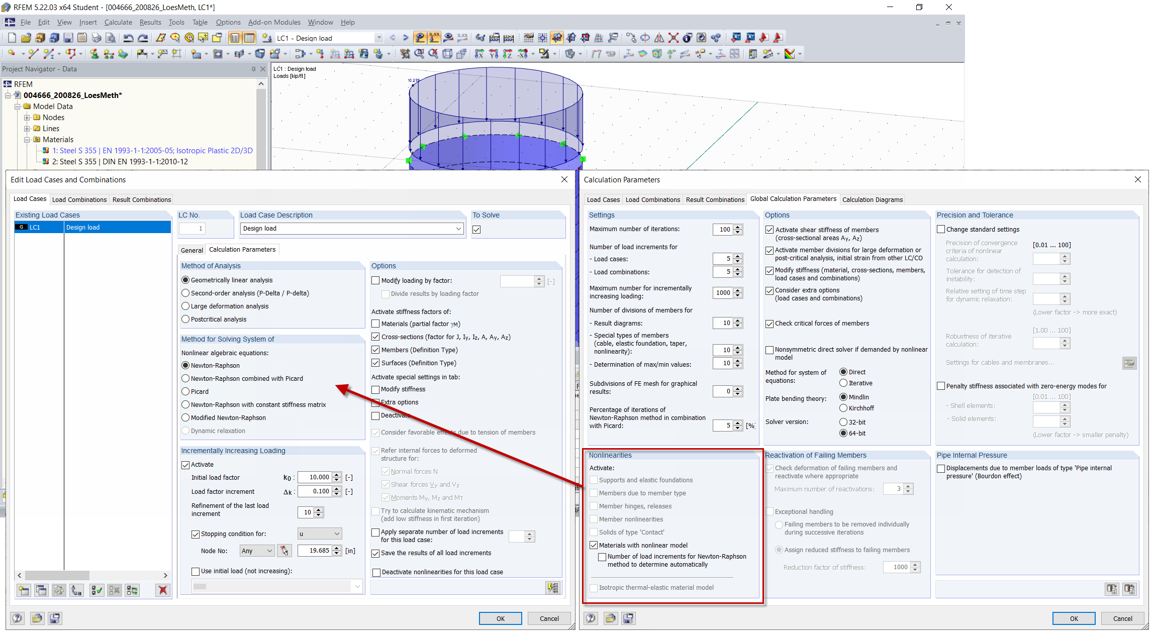 System with Nonlinearity