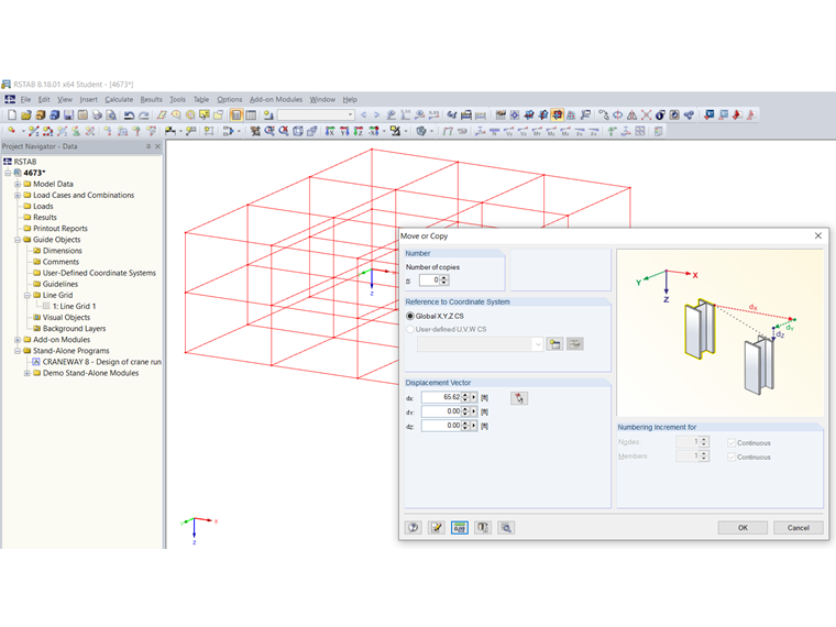 Copying Line Grid Using "Move or  Copy" Function