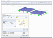 Surface Coupling Using Rigid Members with Member Hinges