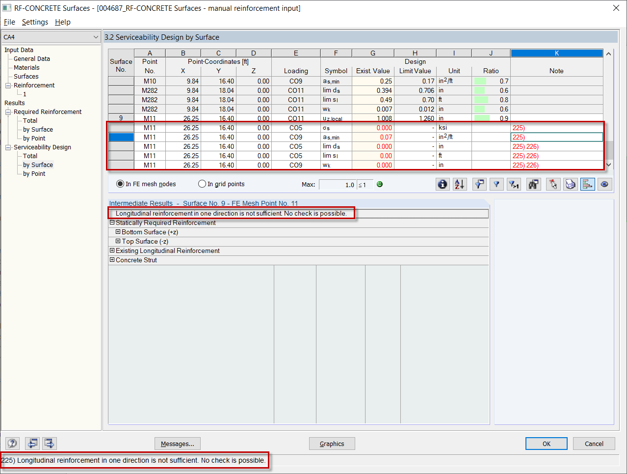 Errors in Design Resulting from Incorrect Entry