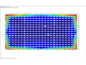 Result Values for V_Ed / V_RD,c from RF-CONCRETE Surfaces