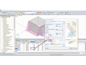 Deviation Between Node Coordinates and Free Rectangular Load