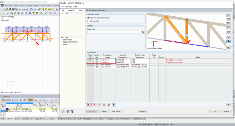 Add-on Module - Entering Structure from Model