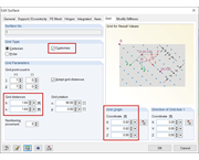Settings - Surface Grid
