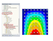 Values on Surfaces in Result Navigator