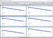 Comparing Results for Undeformed System (Left) or Current Construction Stage (Right)