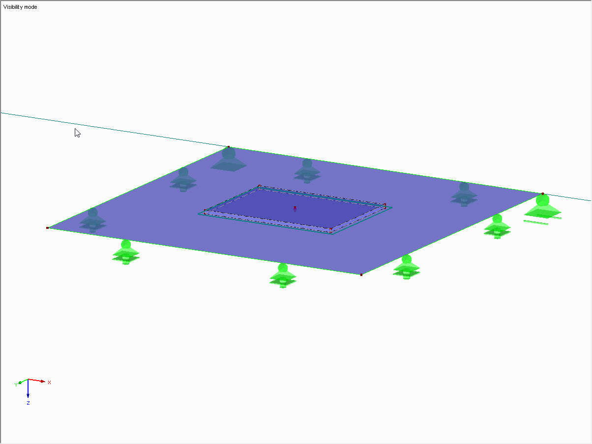 Example Model with Backing Plate and Contact Solid