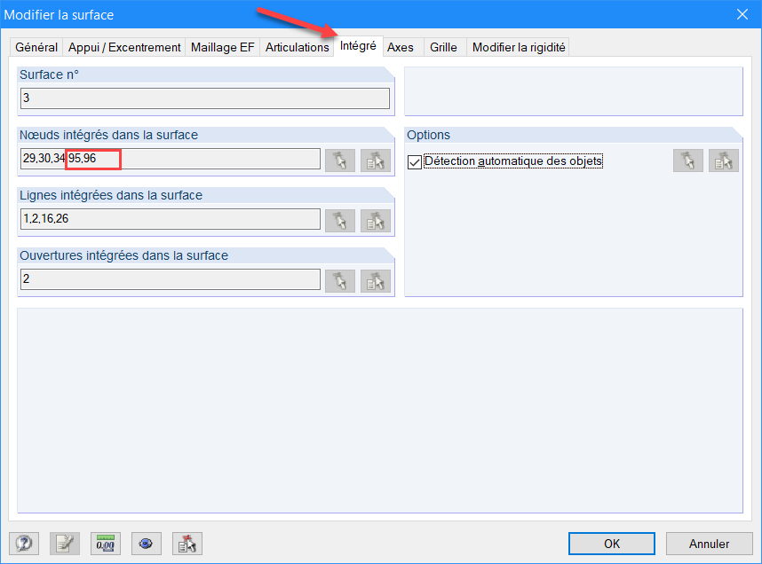 Integrated Nodes in Surface