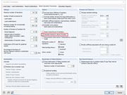 Deactivating Option to Calculate Maximum Values of Strains in Calculation Parameters