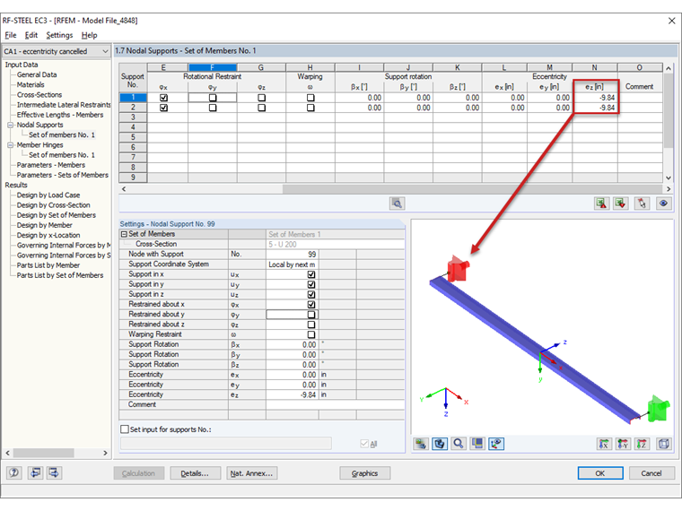 Adjusting Eccentricity in Add-on Module