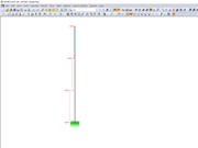 Example: Non-Constant Axial Force Distribution Within Member