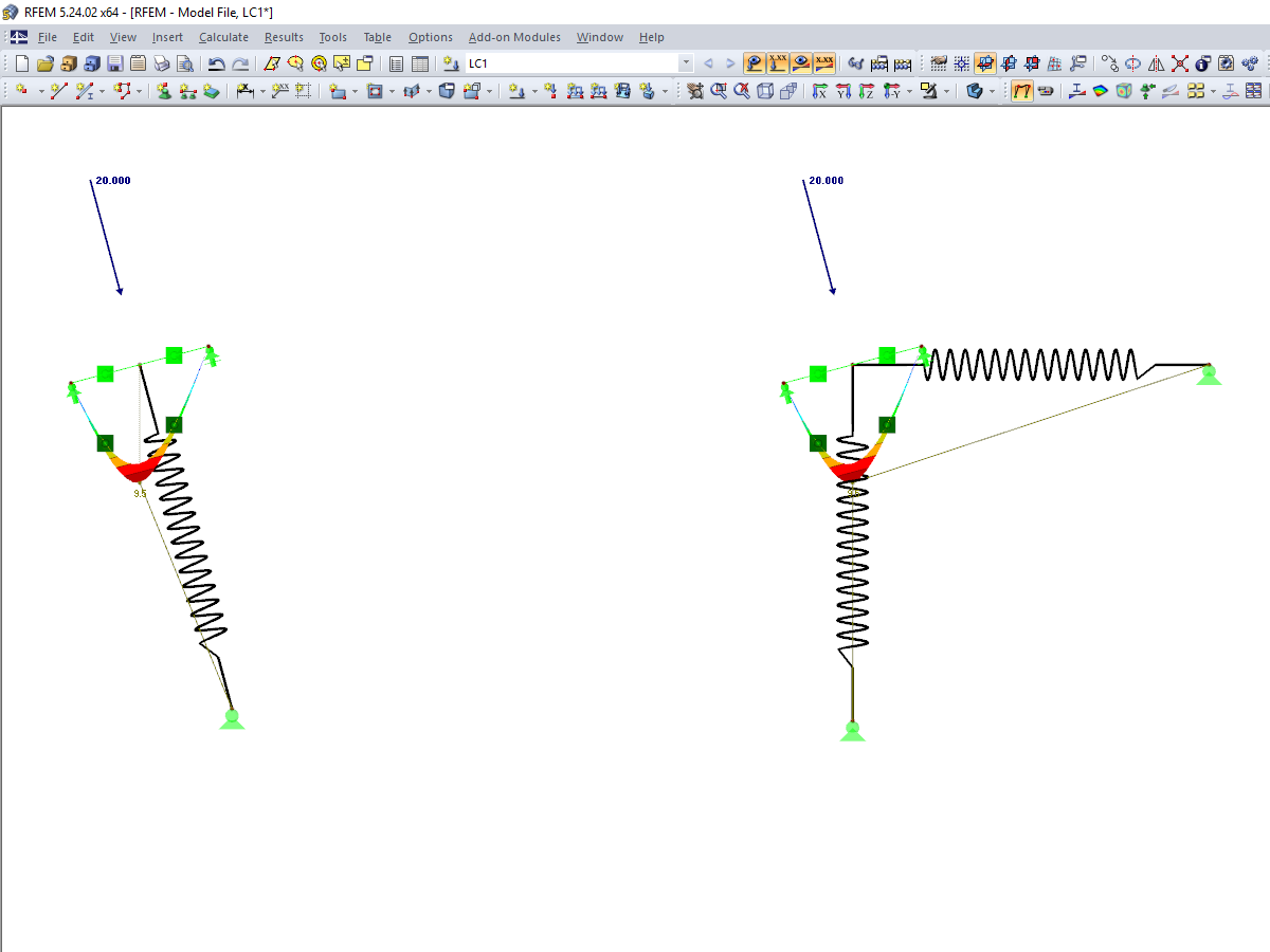 Deformation Without Lateral Deflection of Surface