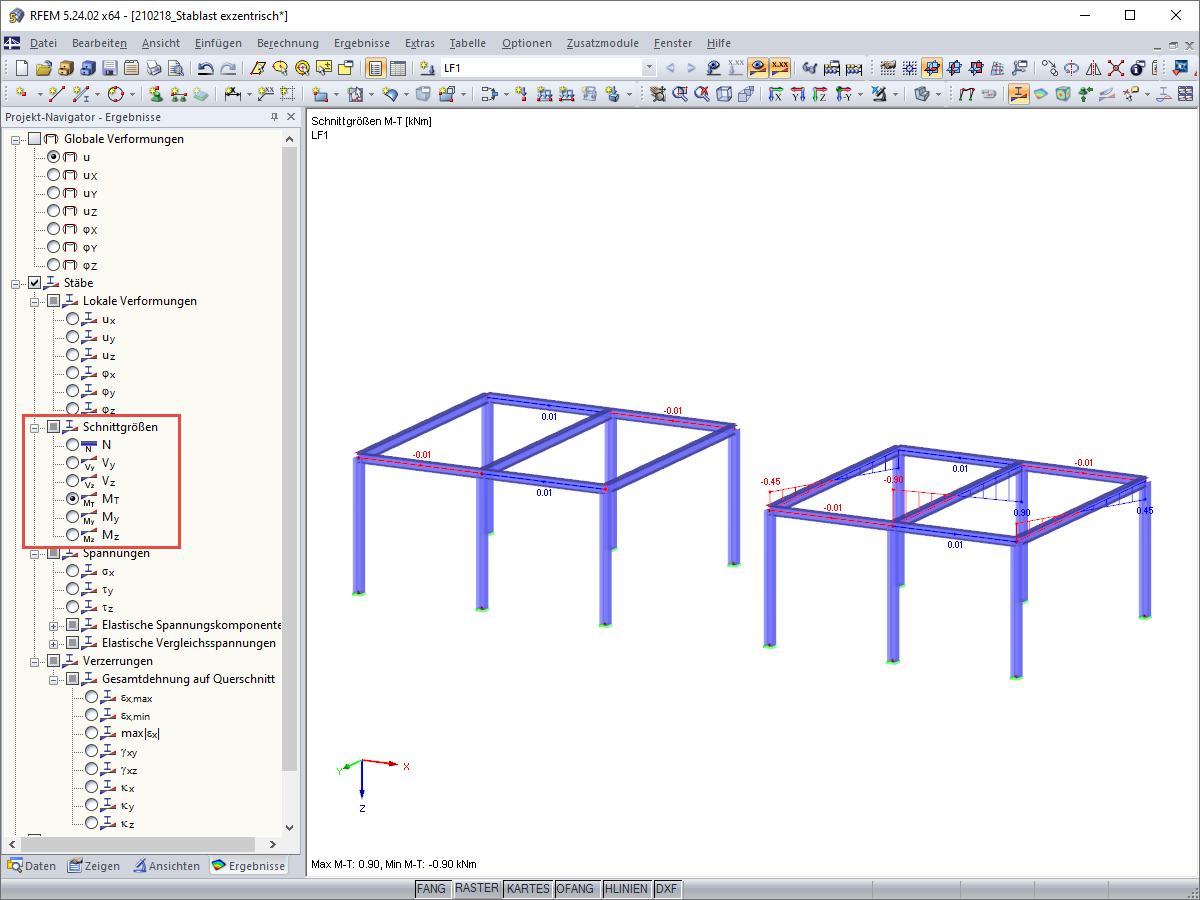 Comparison - Torsional Moment
